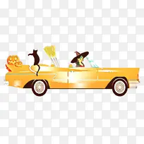 车辆 轿车 黄色-空若网 车辆 轿车 黄色-空若网