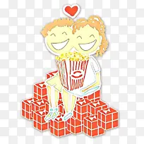 卡通 橙色-空若网 卡通 橙色-空若网