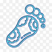 反射学图标 水疗元素图标 足部图标-空若网 反射学图标 水疗元素图标 足部图标-空若网