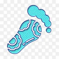 水疗元素图标 足部图标 反射学图标-空若网 水疗元素图标 足部图标 反射学图标-空若网