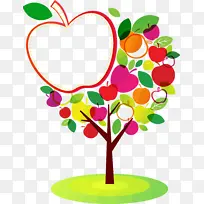 卡通树 抽象树 心脏-空若网 卡通树 抽象树 心脏-空若网