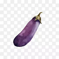 蔬菜水彩画胡萝卜茄子-空若网 蔬菜水彩画胡萝卜茄子-空若网