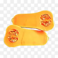 橙色 胡桃南瓜 鞋子-空若网 橙色 胡桃南瓜 鞋子-空若网