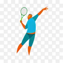 橙色 网球拍 杂耍-空若网 橙色 网球拍 杂耍-空若网