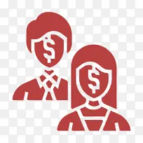 股东图标 面部图标 会计图标-空若网 股东图标 面部图标 会计图标-空若网