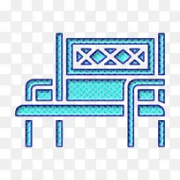 长凳图标 建筑图标 浅绿色-空若网 长凳图标 建筑图标 浅绿色-空若网