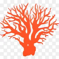 橙色 珊瑚色 水族馆装饰-空若网 橙色 珊瑚色 水族馆装饰-空若网