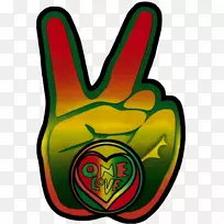 保险杠贴纸和平标志标记Rastafari-bob marley-空若网 保险杠贴纸和平标志标记Rastafari-bob marley-空若网
