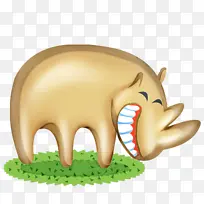 草 手势 动物形象-空若网 草 手势 动物形象-空若网