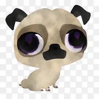 哈巴狗 鼻子 小狗-空若网 哈巴狗 鼻子 小狗-空若网