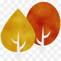 卡通树 抽象树 水彩-空若网 卡通树 抽象树 水彩-空若网