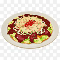 盘子 餐具 食品-空若网 盘子 餐具 食品-空若网