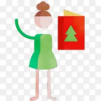 圣诞装饰品 水彩 油漆-空若网 圣诞装饰品 水彩 油漆-空若网