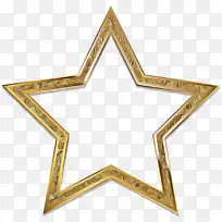 星形 三角形 黄铜-空若网 星形 三角形 黄铜-空若网