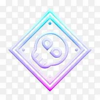 健康检查图标 骨架图标 电蓝-空若网 健康检查图标 骨架图标 电蓝-空若网