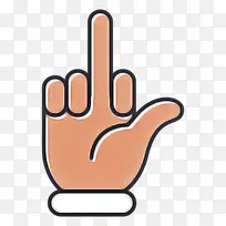 手指 手 线条-空若网 手指 手 线条-空若网