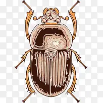 昆虫 卡通 甲虫-空若网 昆虫 卡通 甲虫-空若网