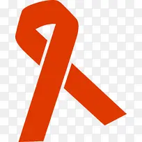 世界艾滋病日 橙色 线条-空若网 世界艾滋病日 橙色 线条-空若网