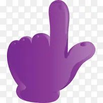 向上箭头 手指 手-空若网 向上箭头 手指 手-空若网