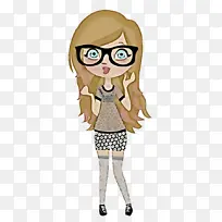 卡通 眼镜 动画-空若网 卡通 眼镜 动画-空若网