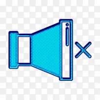 用户界面图标 静音图标 电蓝-空若网 用户界面图标 静音图标 电蓝-空若网