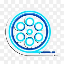 相机滚动图标 电影滚动图标 圆圈-空若网 相机滚动图标 电影滚动图标 圆圈-空若网