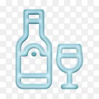 葡萄酒图标 夏季食品和饮料图标-空若网 葡萄酒图标 夏季食品和饮料图标-空若网