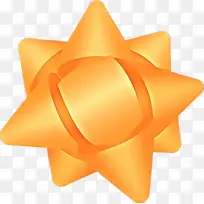橙色 星星-空若网 橙色 星星-空若网