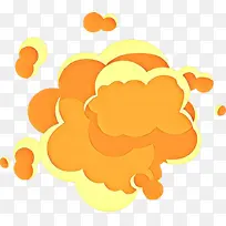 橙色 黄色 云-空若网 橙色 黄色 云-空若网