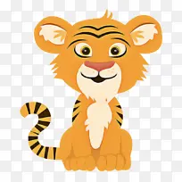 卡通 老虎 动物形象-空若网 卡通 老虎 动物形象-空若网