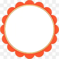 红色 橙色 圆形-空若网 红色 橙色 圆形-空若网
