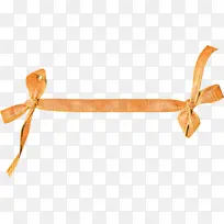 橙色 丝带 结-空若网 橙色 丝带 结-空若网