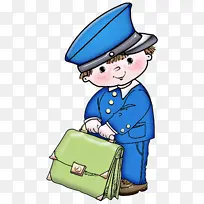 卡通男孩 卡通 手提箱-空若网 卡通男孩 卡通 手提箱-空若网