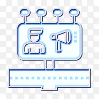 广告图标 广告牌图标 文字-空若网 广告图标 广告牌图标 文字-空若网