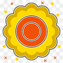 黄色 圆形 橙色-空若网 黄色 圆形 橙色-空若网