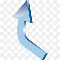 箭头 蓝色 线条-空若网 箭头 蓝色 线条-空若网