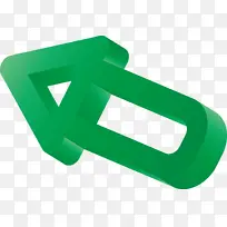 箭头 绿色 标志-空若网 箭头 绿色 标志-空若网