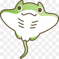 蝠鲼 卡通鱼 卡通-空若网 蝠鲼 卡通鱼 卡通-空若网