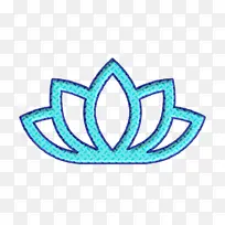 莲花图标 桑拿图标 绿松石色-空若网 莲花图标 桑拿图标 绿松石色-空若网