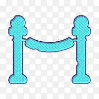 警戒线图标 夜总会图标 绿松石色-空若网 警戒线图标 夜总会图标 绿松石色-空若网