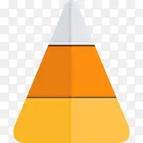 橙色 锥形 黄色-空若网 橙色 锥形 黄色-空若网