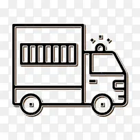 汽车图标 囚犯运输车辆图标 运输工具-空若网 汽车图标 囚犯运输车辆图标 运输工具-空若网