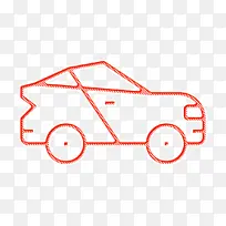 赛车图标 汽车图标 线条-空若网 赛车图标 汽车图标 线条-空若网