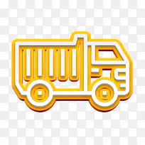 汽车图标 卡车图标 黄色-空若网 汽车图标 卡车图标 黄色-空若网