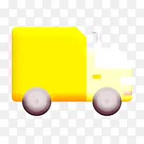 卡车图标 汽车图标 黄色-空若网 卡车图标 汽车图标 黄色-空若网