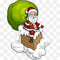 圣诞老人 卡通 圣诞节-空若网 圣诞老人 卡通 圣诞节-空若网