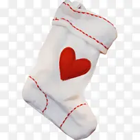 白色 红色 圣诞长袜-空若网 白色 红色 圣诞长袜-空若网