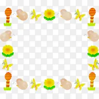 花矩形框 矩形框 水彩-空若网 花矩形框 矩形框 水彩-空若网