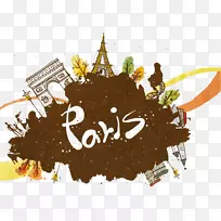 巴黎旅游海报插图-巴黎旅游-空若网 巴黎旅游海报插图-巴黎旅游-空若网