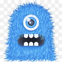 蓝色 商标 嘴巴-空若网 蓝色 商标 嘴巴-空若网